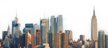 New York skyline featuring the Empire State Building